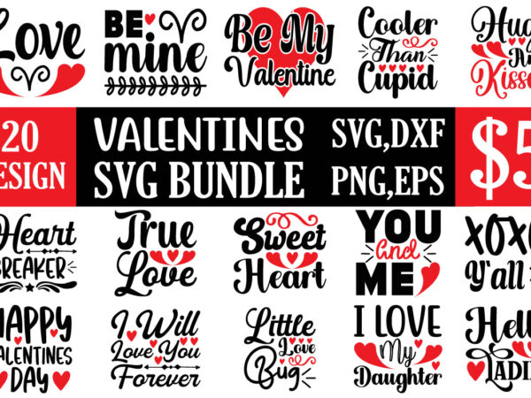 Valentines svg bundle t shirt vector art