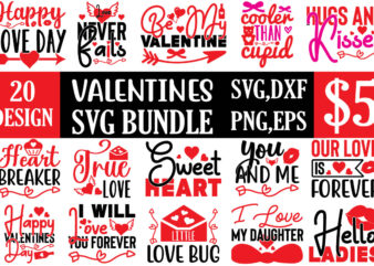 Valentines svg bundle t shirt vector art