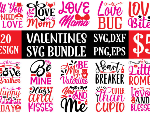 Valentines svg bundle t shirt vector art