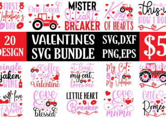 Valentines svg bundle