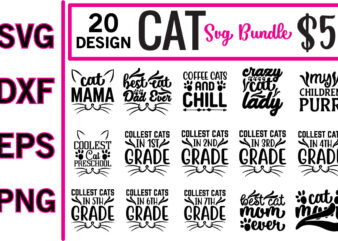 cat svg bundle