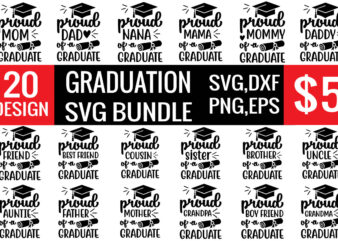 graduation svg bundle