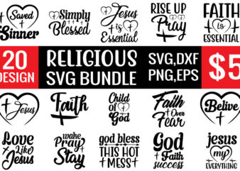 Religious svg bundle
