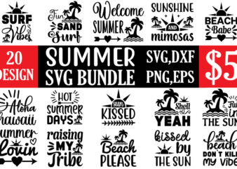 summer svg bundle