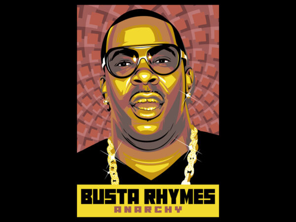 Busta rhymes t shirt template