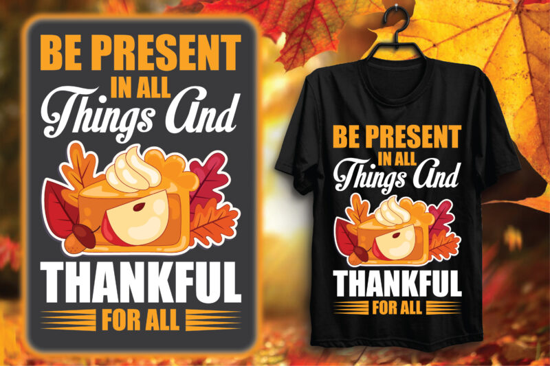 Thanksgiving T-shirt Design Bundle