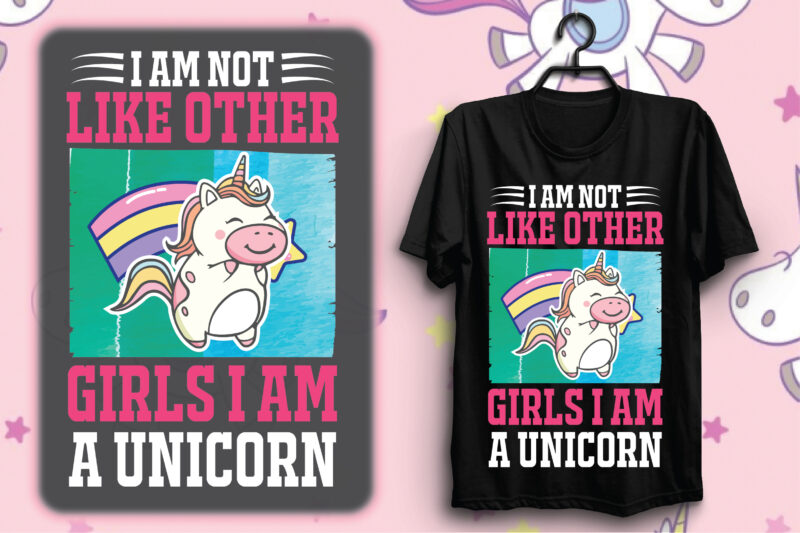 Unicorn T-shirt Design Bundle