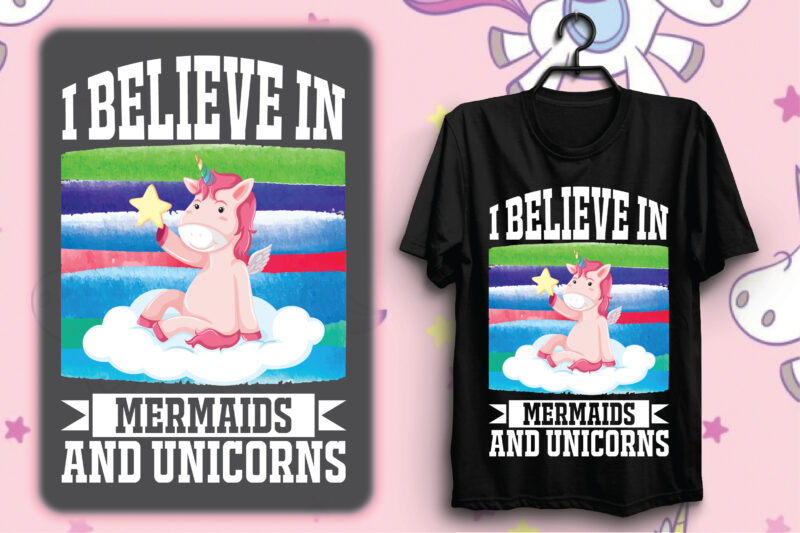 Unicorn T-shirt Design Bundle