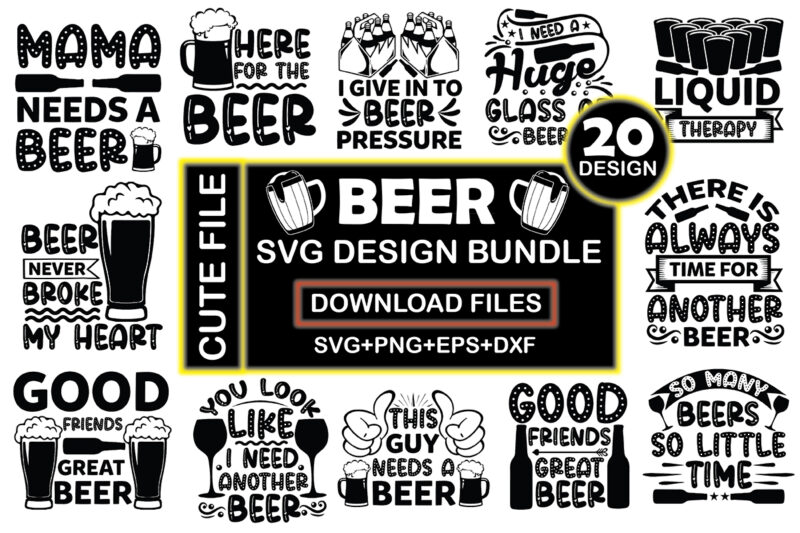 Beer SVG Design Bundle