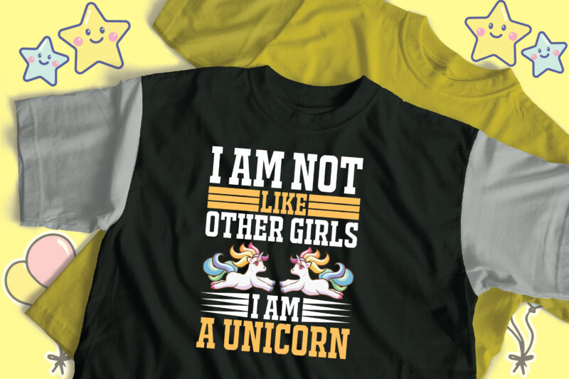 Unicorn T-shirt Design Bundle