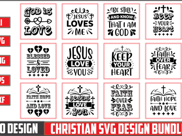 Christian svg design bundle