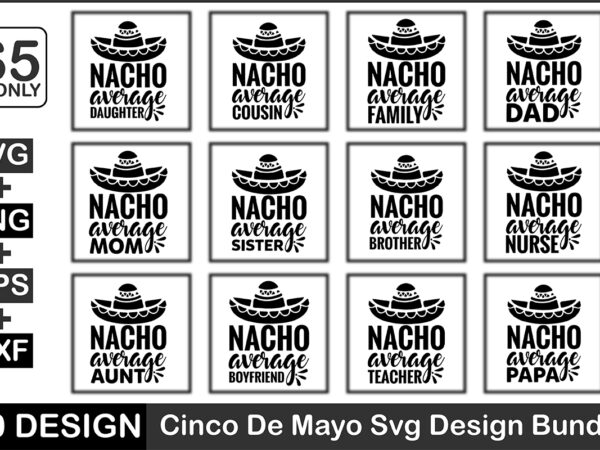 Cinco de mayo svg bundle t shirt vector file