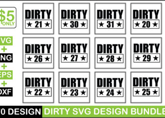 Dirty Svg Design Bundle