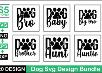 Dog Svg Design Bundle