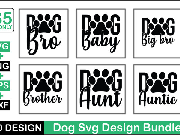 Dog svg design bundle