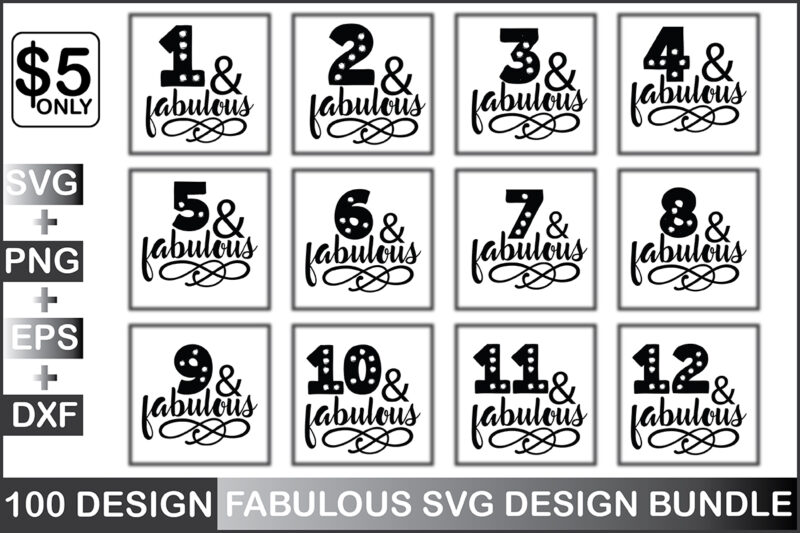 Fabulous Svg Design Bundle
