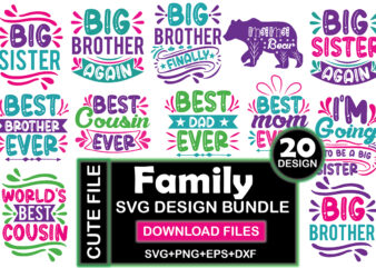 Family Svg Design Bundle