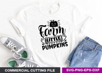 Farm fresh pumpkins SVG t shirt graphic design