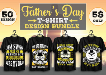 Father’s Day T-shirt Design Bundle