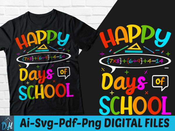 Happy 100 days of school t-shirt design, happy 100days of school svg, school shirt,100 days t shirt, happy holiday tshirt, funny happy 100 days tshirt, happy holiday sweatshirts & hoodies