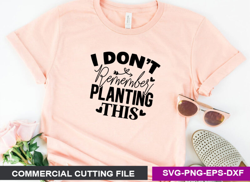 Garden SVG T shirt Design Bundle