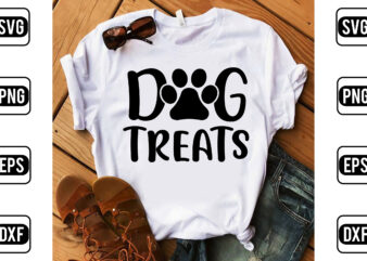 Dog Treats t shirt vector illustration