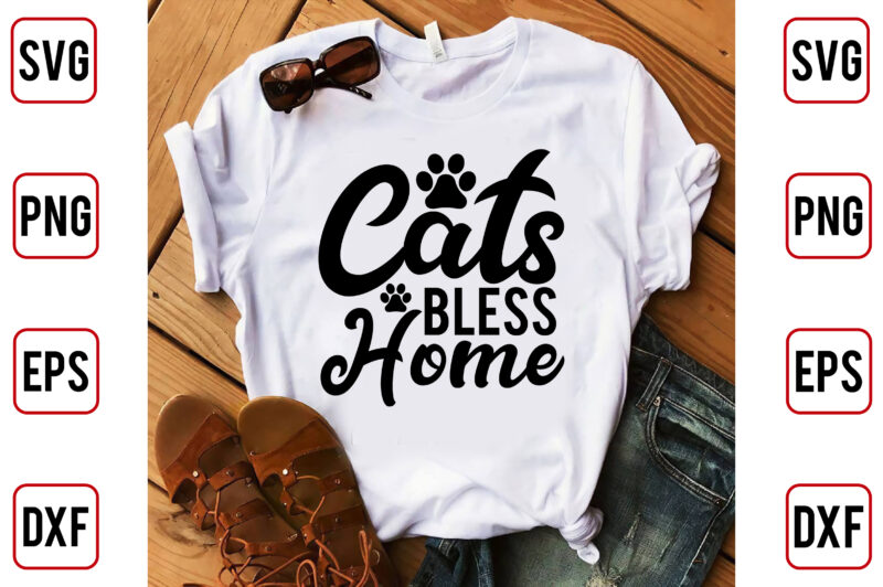 Cats bless home