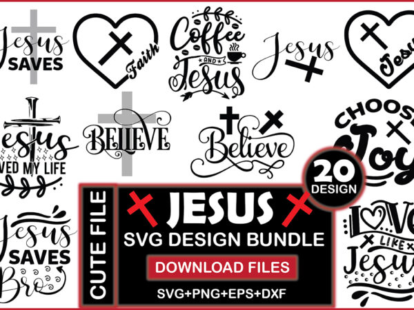 Jesus svg design bundle