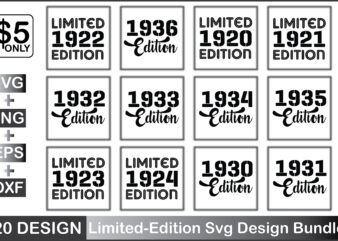 Limited-Edition Svg Design Bundle