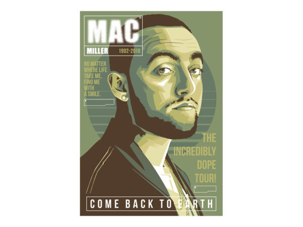 Mac miller t shirt designs for sale