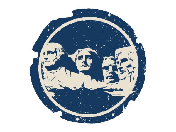 Mount rushmore t shirt designs for sale