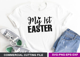 My 1st Easter SVG t shirt designs for sale