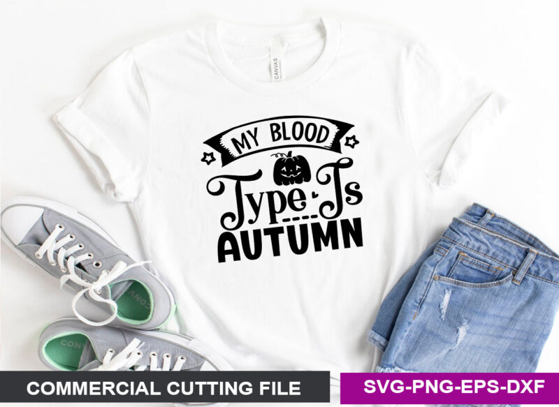 Autumn SVG T shirt Design bundle
