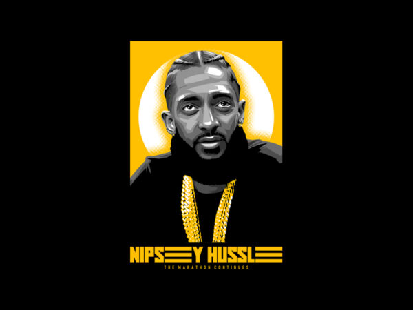 Nipsey hussle T shirt vector artwork
