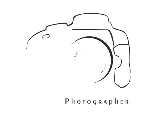 Photographer t shirt illustration