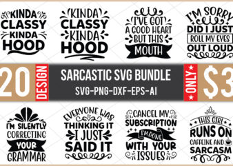 Sarcastic SVG Bundle