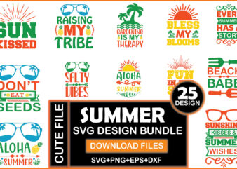 Summer SVG Design Bundle