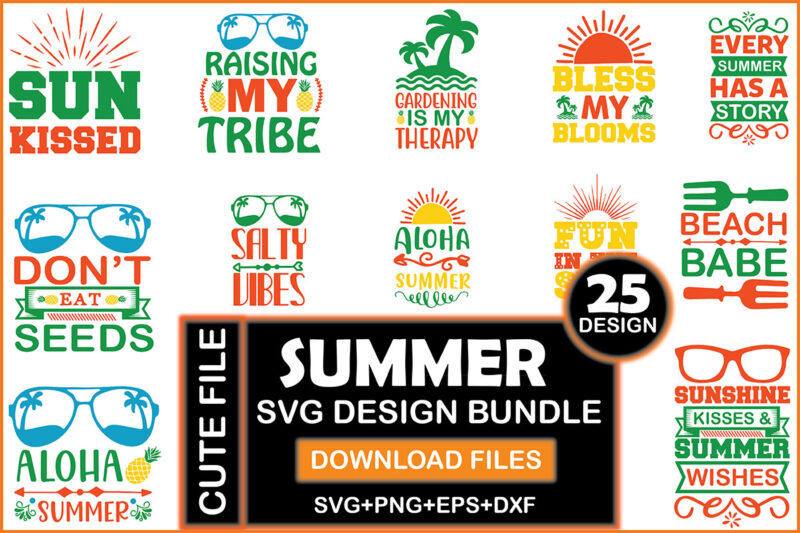 Summer SVG Design Bundle