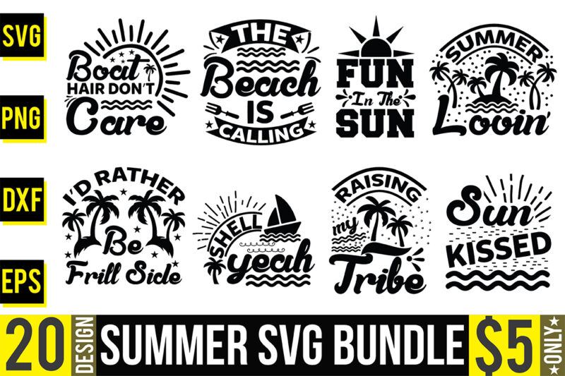 Summer Svg Bundle