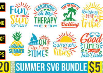 Summer Svg Bundle