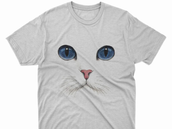 Cute cat eyes t shirt design Cute cat eyes t shirt design
