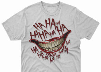 The Joker illustration, Joker Harley Quinn YouTube T-shirt