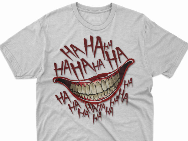 The joker illustration, joker harley quinn youtube t-shirt