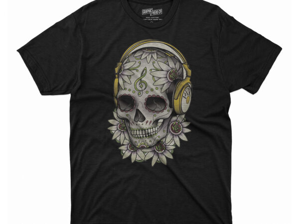 Calavera skull illustration, calavera tattoo skull day of the dead drawing, sugar skulls t shirt vector file