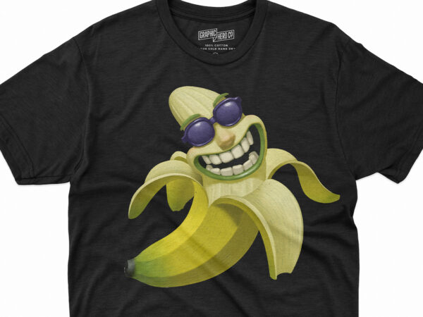 Most funny banana t-shirt design new