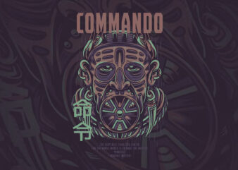 Commando T-Shirt Design