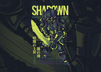 Shadown Knight T-Shirt Design