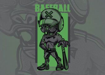 Baseball Sports T-Shirt Design
