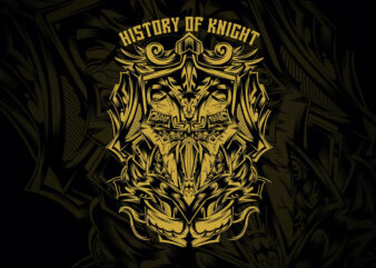 History of Knight T-Shirt Design