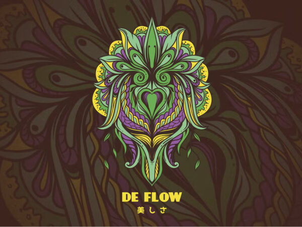 De flow t-shirt design